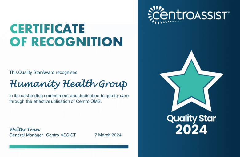 humanity-health-group-awarded-centros-quality-star-for-excellence-in-2024